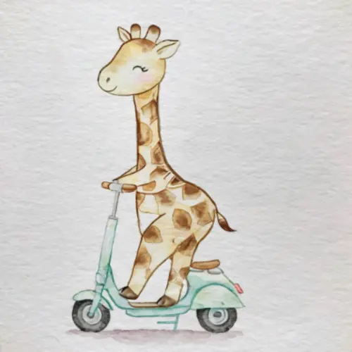 Children's Watercolor Illustration Style model preview
