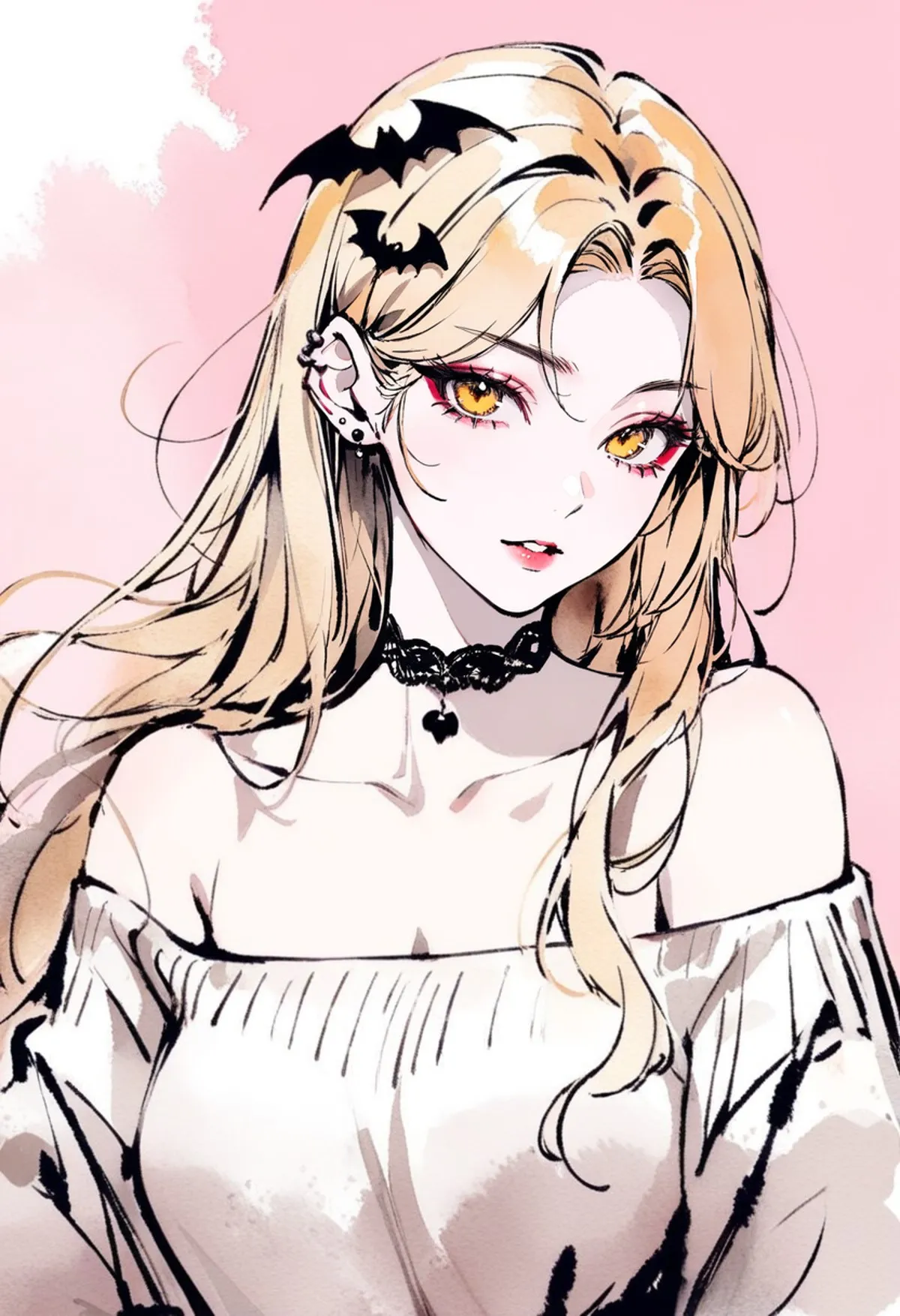 Ink style model preview